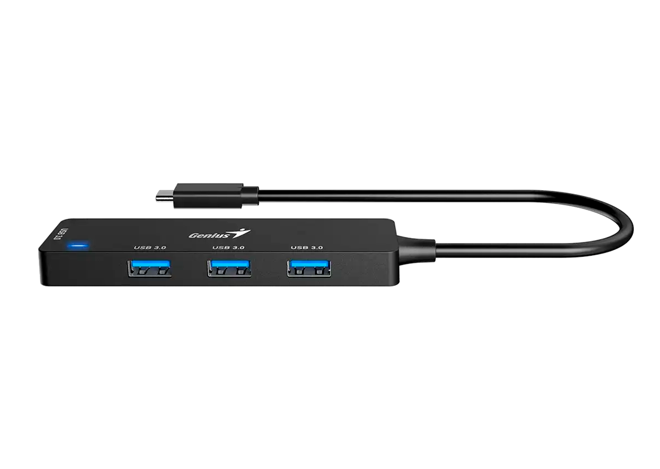 HUB GENIUS UH-400 USB-C A USB-A 3.0 X4