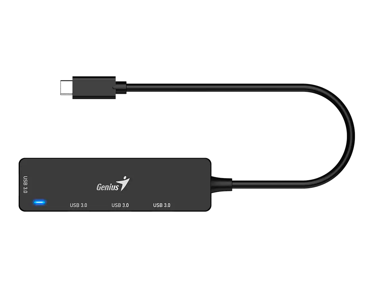 HUB GENIUS UH-400 USB-C A USB-A 3.0 X4