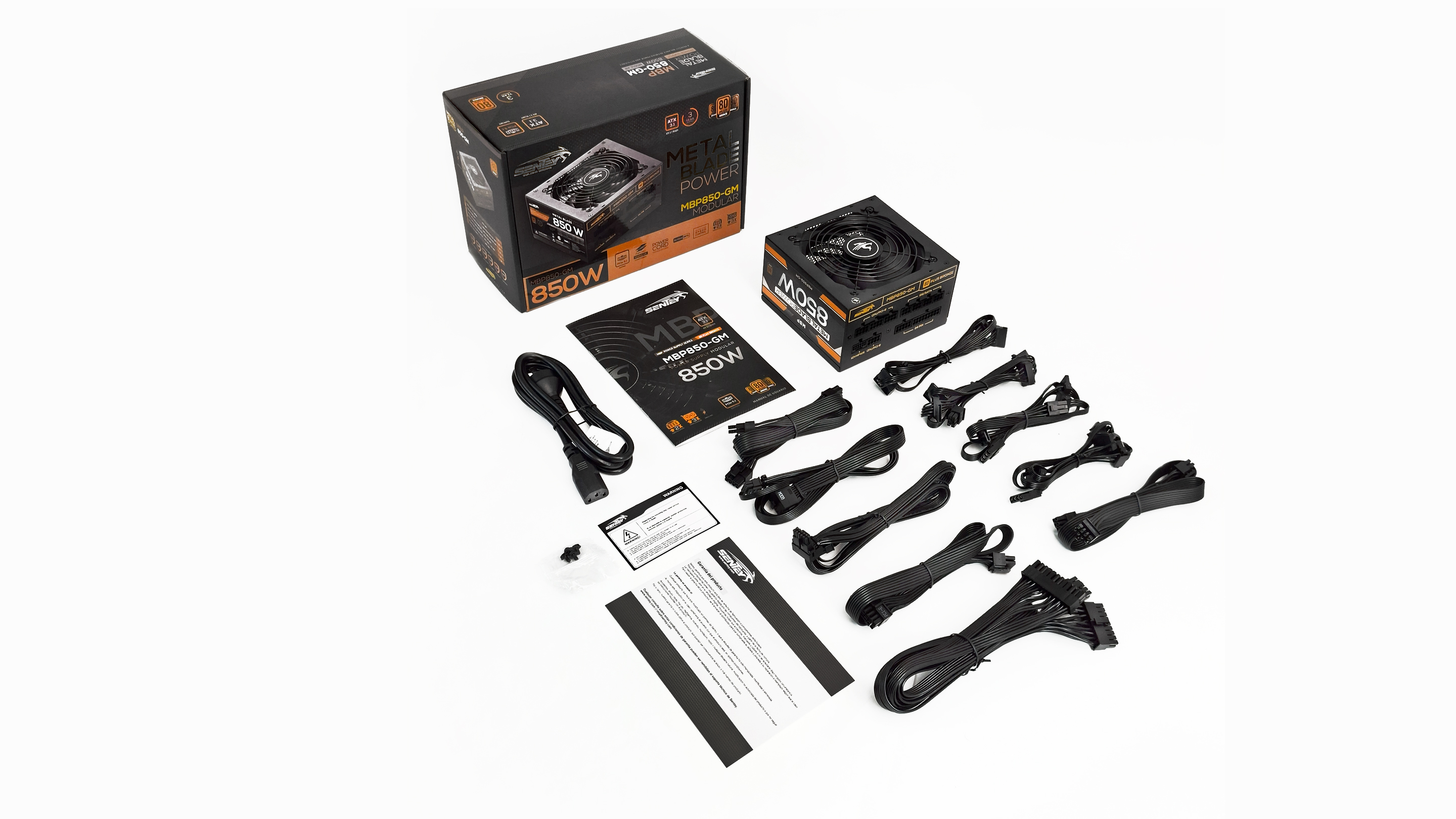 Fuente Sentey MBP850-GM   850w 80 Plus Bronze