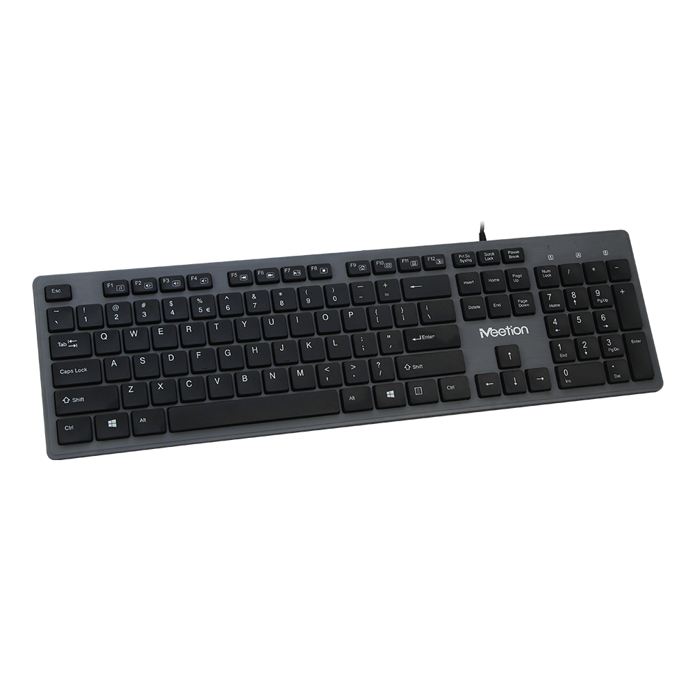 TECLADO CON CABLE MEETION K841 USB SILENCIOSO