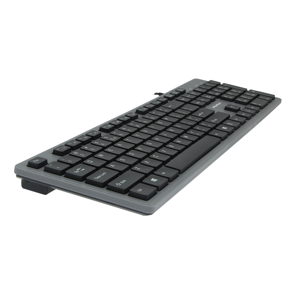 TECLADO CON CABLE MEETION K841 USB SILENCIOSO