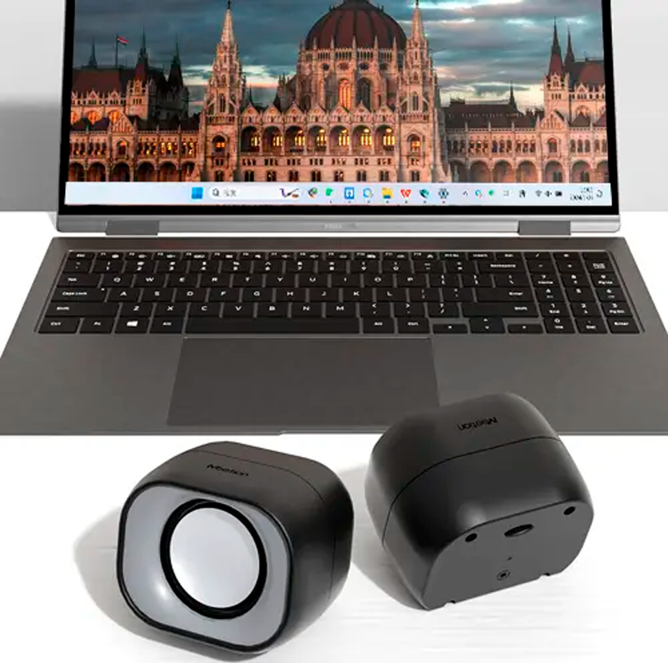 PARLANTE MEETION SP2010 PC TV 3.5MM ALIMENTACION USB