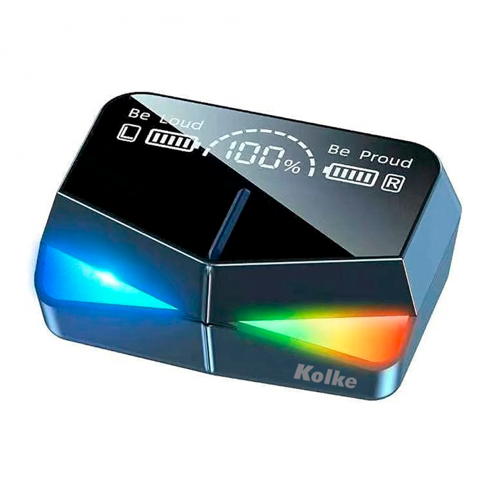 AURICULAR KOLKE  EAR BUDS INALAMBRICO TWS  KAB-676 GAMING modo gaming-musica - Tactil - A prueba de agua