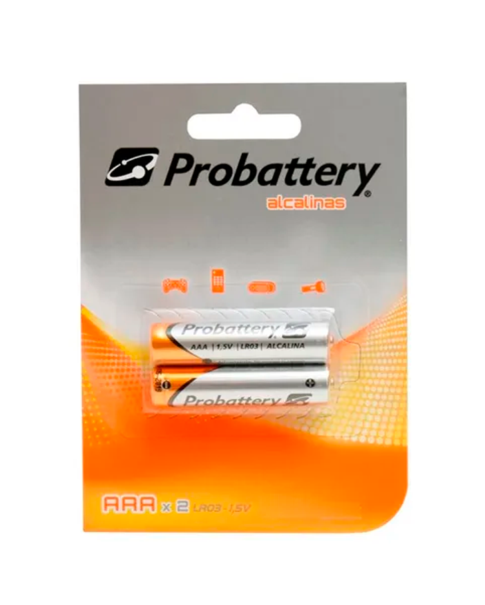 PILA ALCALINA  PROBATTERY AAA   PACKX2