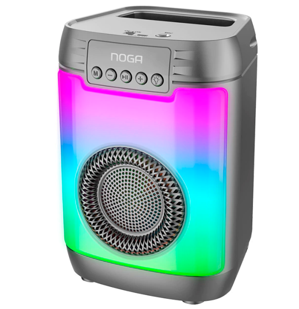 Parlante Noga  PARTY  Ng-bt640 Bluetooth 5w Negro Portátil