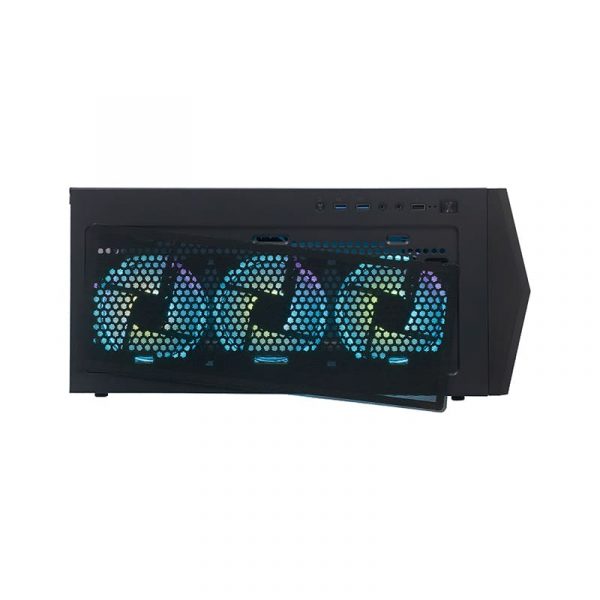 Gabinete Teros TE-1175N Gaming  ATX  Mid Tower 4 Fans ARGB s/fuente