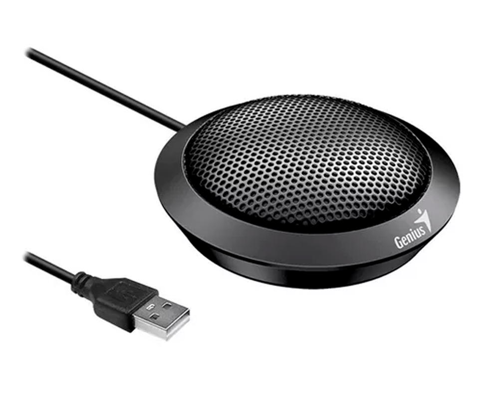 MICROFONO GENIUS CONFERENCIA MIC-100U BLACK
