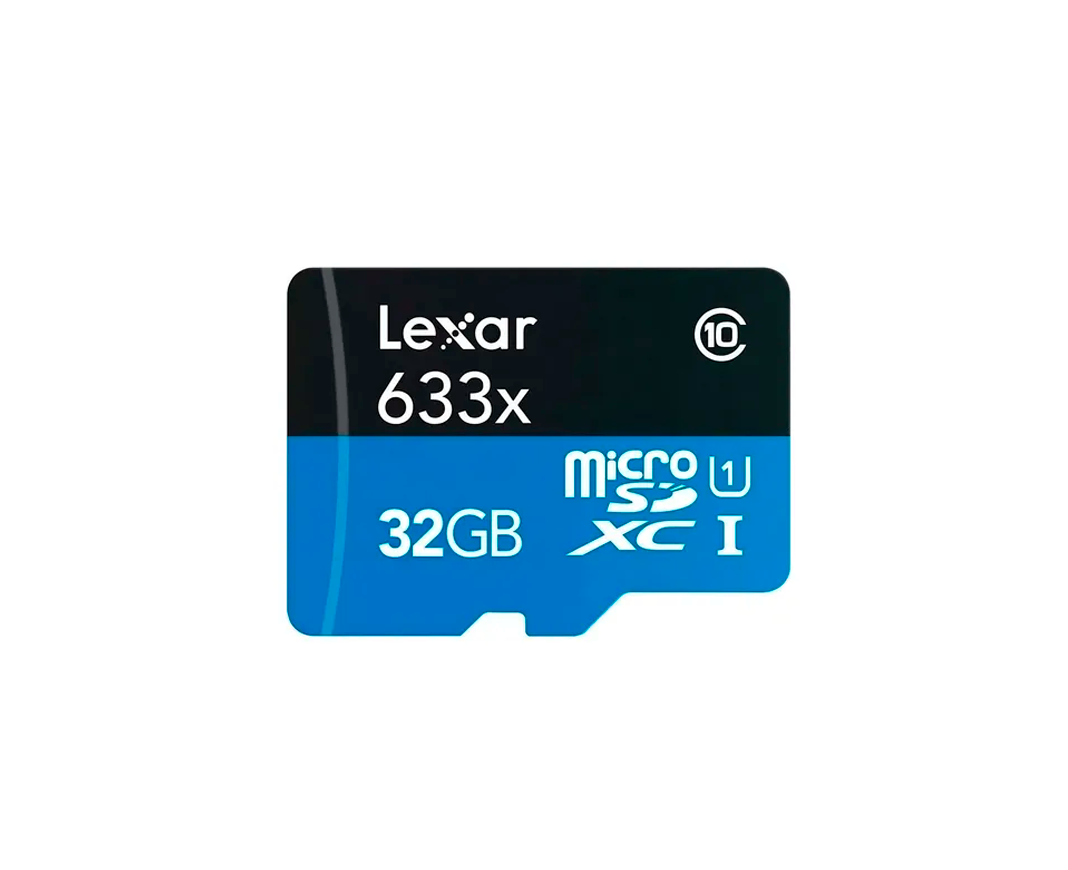 Tarjeta microSDXC Lexar 633x 32GB UHS-I C10