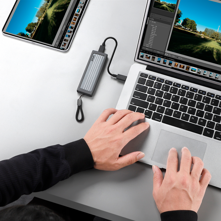 Disco Externo SSD LEXAR E6P 1TB, USB 3.2 GEN2