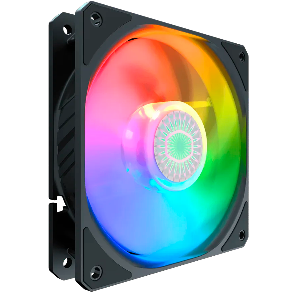 COOLER GABINETE 3 EN 1  COOLER MASTER SickleFlow 120 ARGB  Black