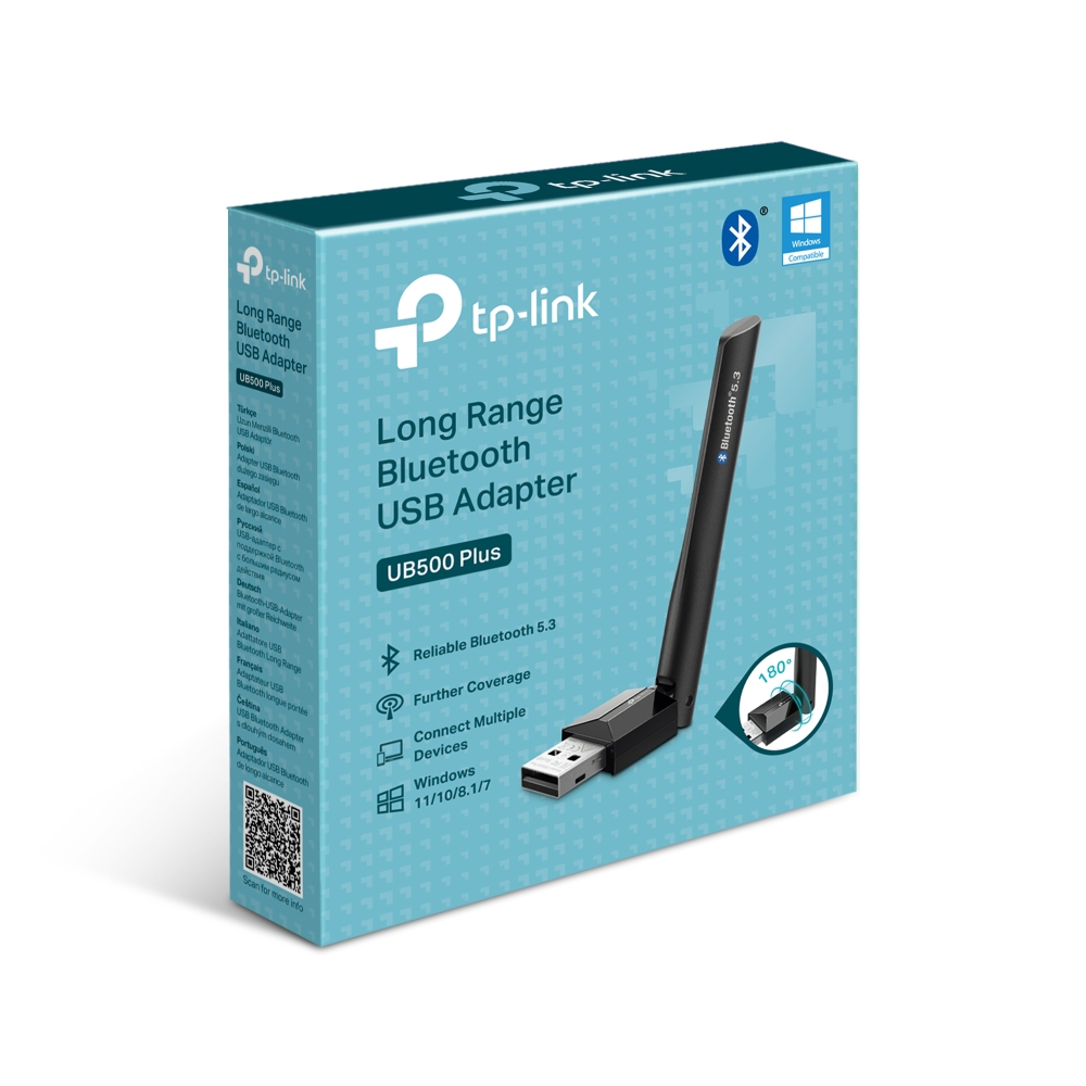UB500 Plus TP-Link Bluetooth 5.0 USB Nano Largo Alcance