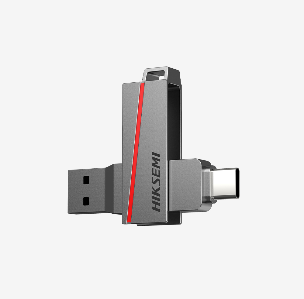 PENDRIVE  DUAL  SLIM  HIKSEMI 128GB E307C  USB 3.0 / USB TYPE C