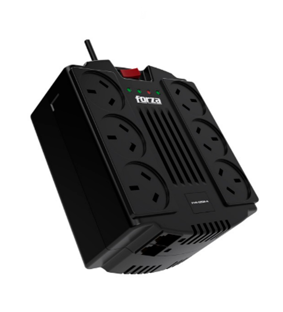 ESTABILIZADOR DE TENSION FORZA  1200VA 600W  FVR-1202A