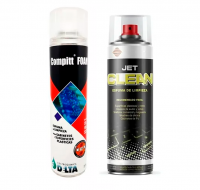 LIMPIEZA ESPUMA FOAM SECO DELTA COMPITT / CHEMITEC JET CLEAN 440CC 370 GRAMOS
