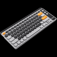 TECLADO WIRELESS+ BTOO NOGA NKB-Q30  CON SOPORTE CELULAR
