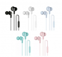 AURICULAR CON CABLE KOLKE KAI-663  CON MICROFONO   Varios Colores