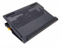 Base notebook con ventilador y 4 usb ( Plata)