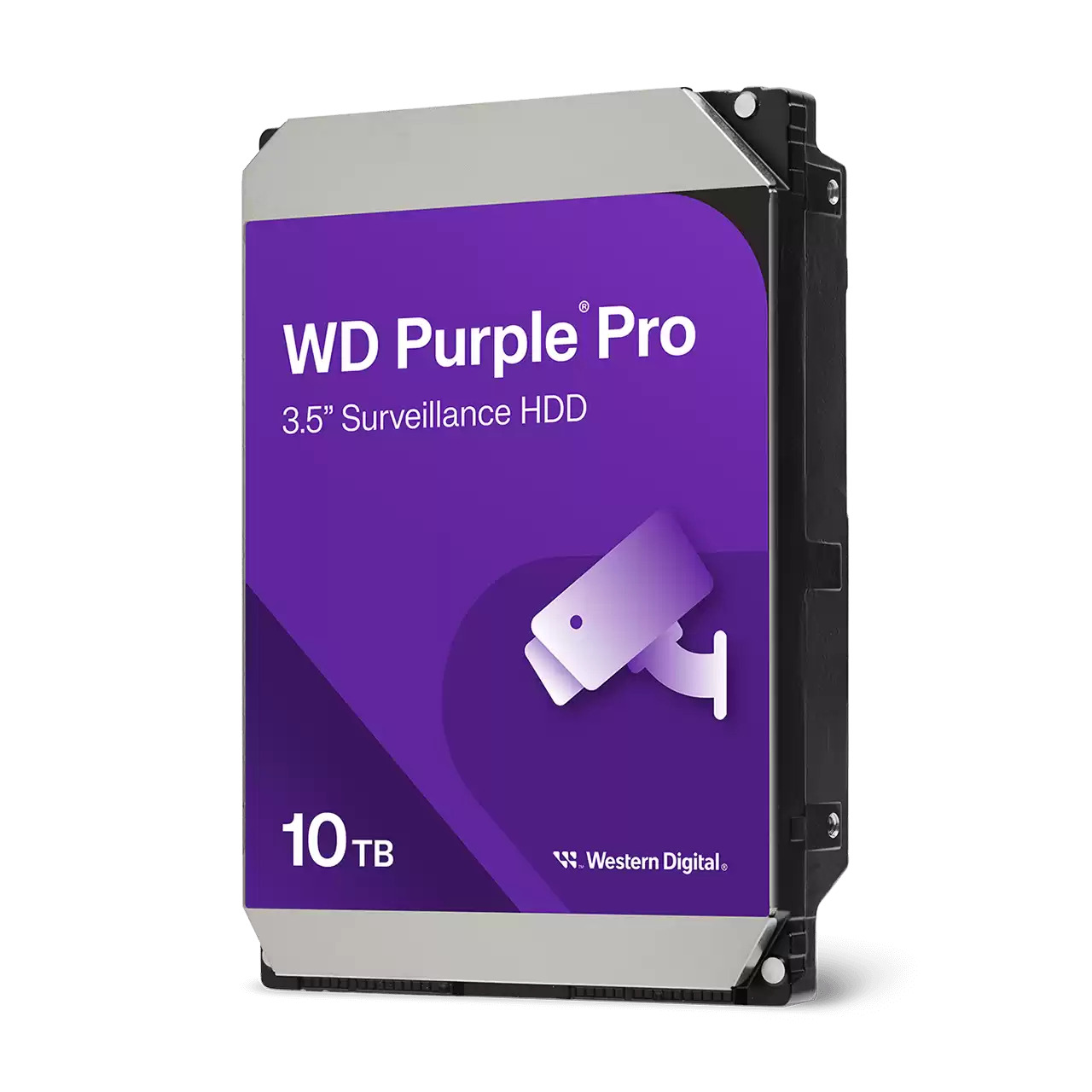 Disco Rigido Western Digital Purple Pro 10tb Sata 256mb Buffer Videovigilancia Wd101purp Para Nvr