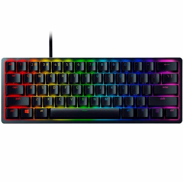 Teclado Razer Huntsman Mini Clicky Purple Sw EspaÑol Ultimas Unidades!!