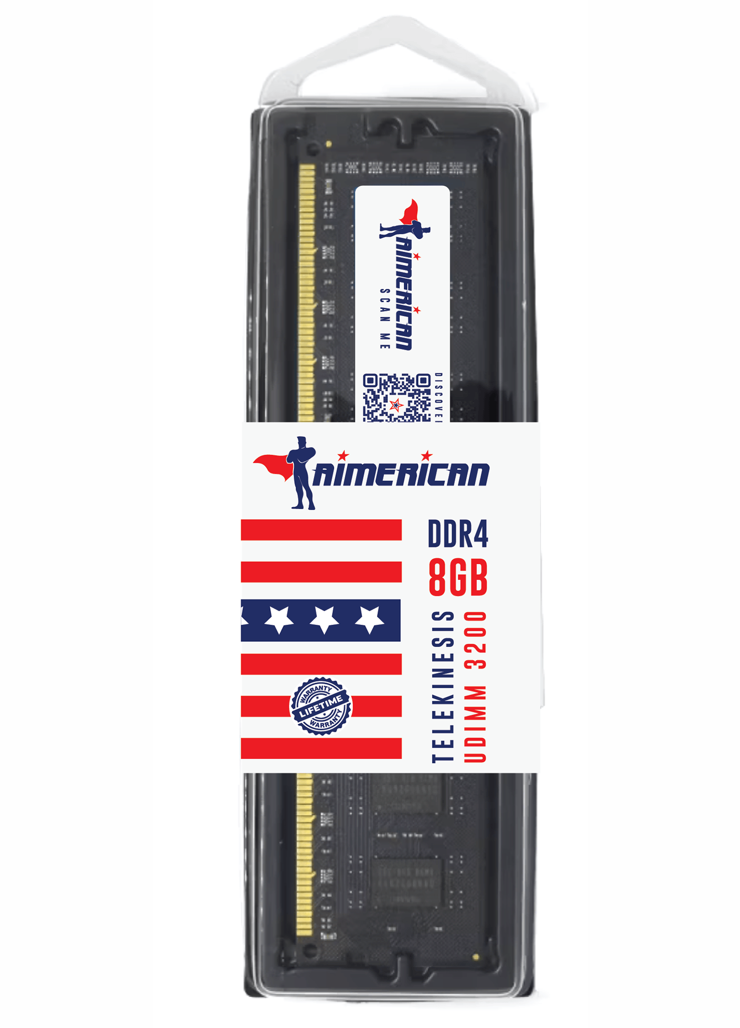 Memoria Ram Aimerican 8gb Telekinesis Ddr4 3200mhz Udimm
