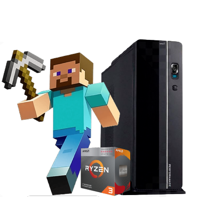 PC GAMER RYZEN 3 3200g a520 8gb ssd 480gb GABINTETE KIT