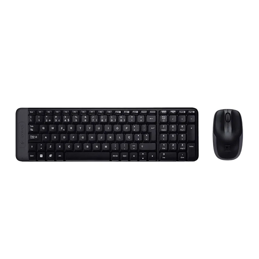 Combo Teclado + Mouse Logitech Mk220 Wireless