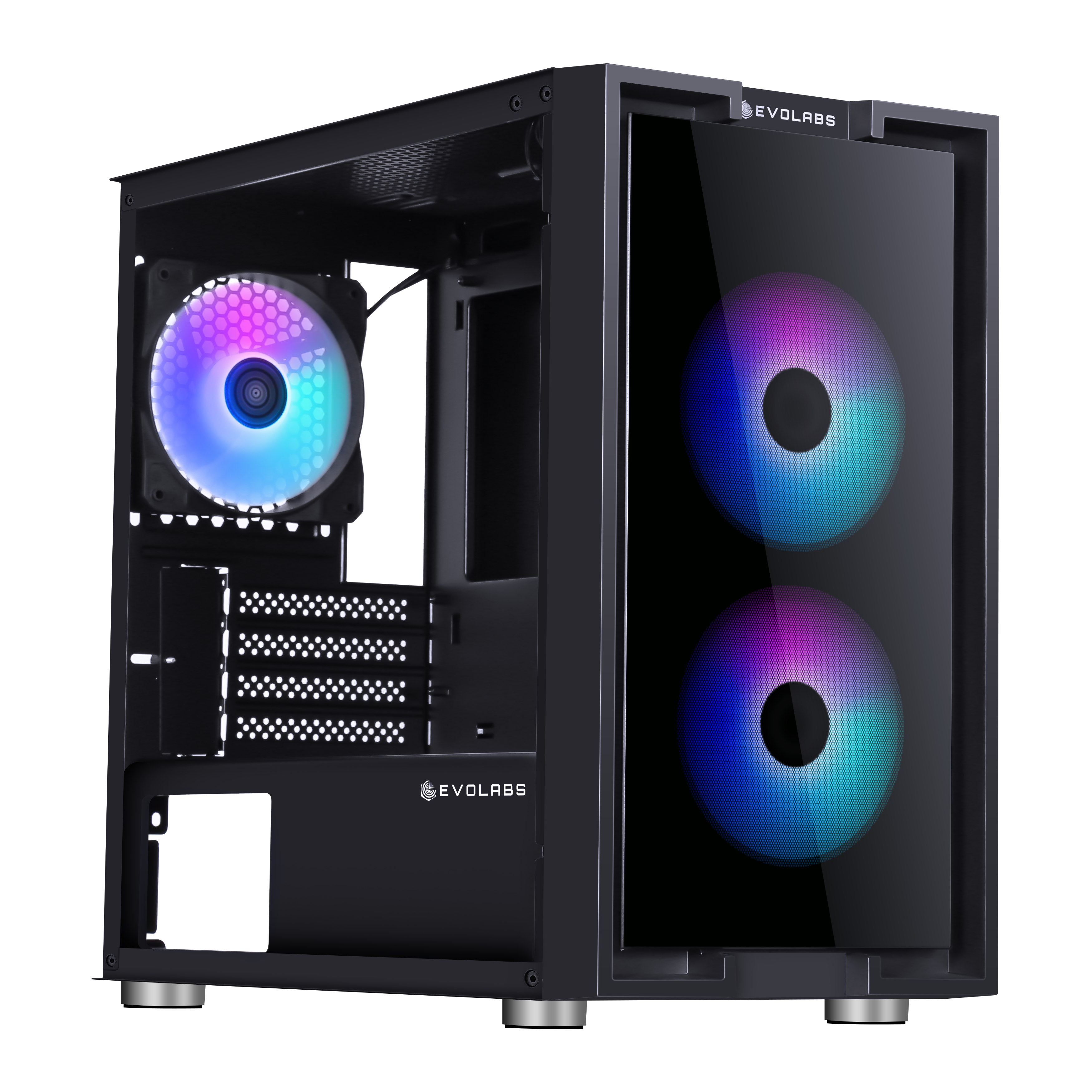Gabinete Gamer Evolabs Innov8 Evo-210m C/fan
