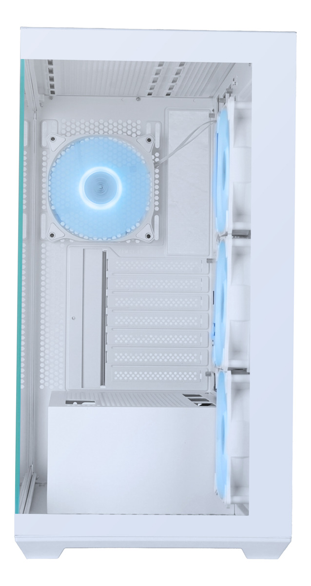 Gabinete Gamer Evolabs Progression Wh Evo-305aw C/f