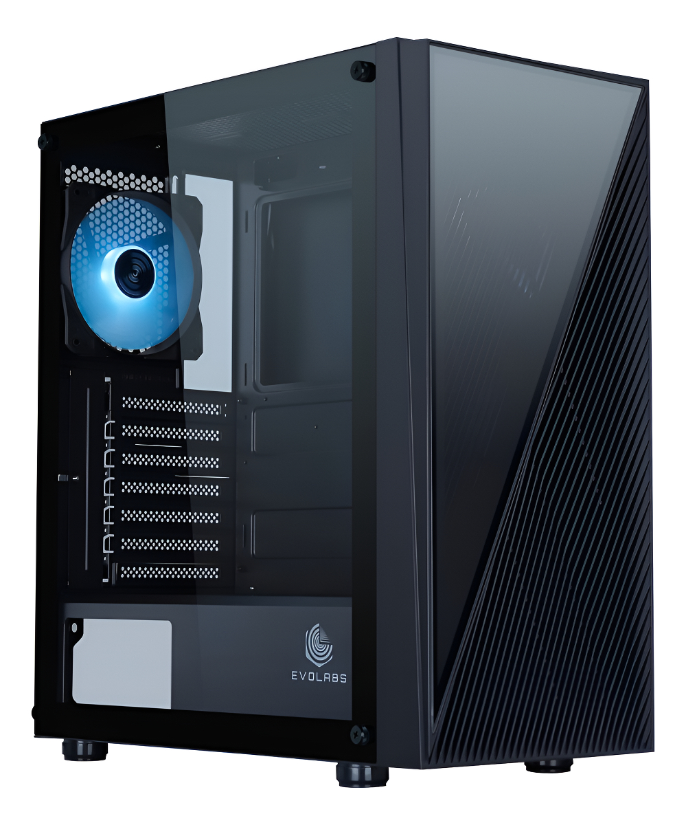Gabinete Gamer Evolabs Duality Evo-205a C/fan