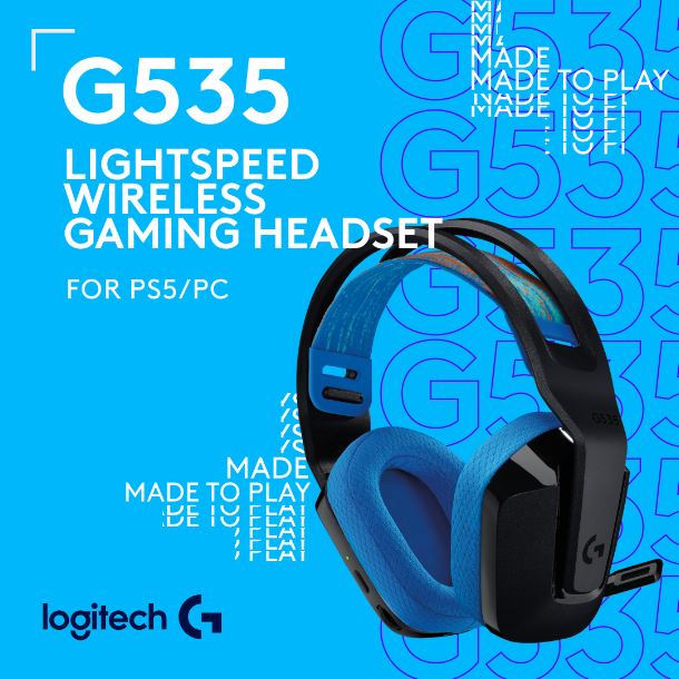 Auriculares Logitech G535 Ps4 Ps5 Lightspeed Inalambricos