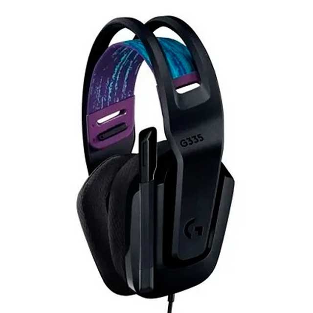 Auriculares Logitech G335 3.5mm Gaming Black 