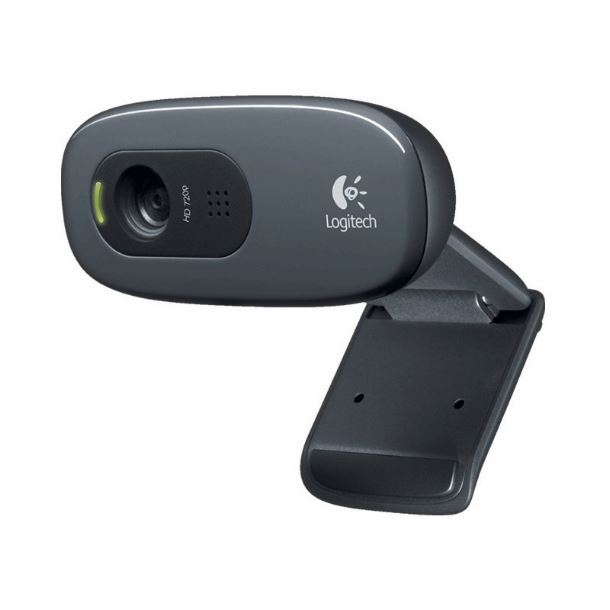 Camara Web Logitech C270 Hd 720p 30fps Stream Webcam