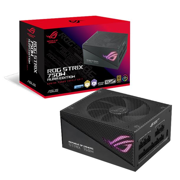 Fuente Asus Rog Strix 750w Aura Gaming 80 Plus Gold