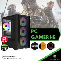 PC GAMER RYZEN 7 5700 b550wifi 16gb ram rtx 5060 m2 1tb 6000mb/s 650w Gabinete gamer