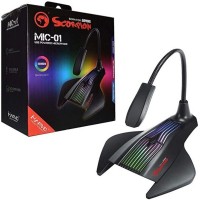 MICROFONO STREAMING MARVO MIC-001 USB 1.5MTS RGB