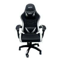 SILLA GAMER MERX SHIROKAGE SH-200 NEGRA Y BLANCA