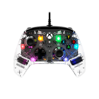 JOYSTICK HYPER X CLUTCH GLADIATE RGB WIRED TRANSPARENTE RGB XBOX PC TRIGGER LOCKS