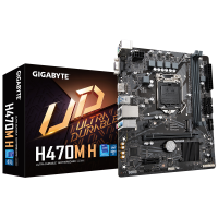 MOTHERBOARD GIGABYTE H470M H LGA 1200 ULTRA DURABLE