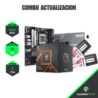 Combo Actualización DDR5 AMD Ryzen 7 7700 + B650 + 16gb Ram DDR5 (2x8)