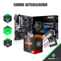 Combo Actualizacion AMD Ryzen 7 5700G + b550 + 16GB RAM DDR4 (2x8)