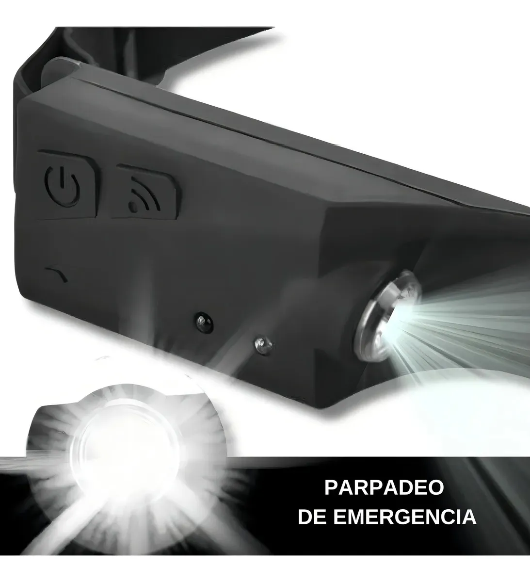 Linterna Minera Vincha Usb Recargable 2 Luces Con Sensor Led Camping