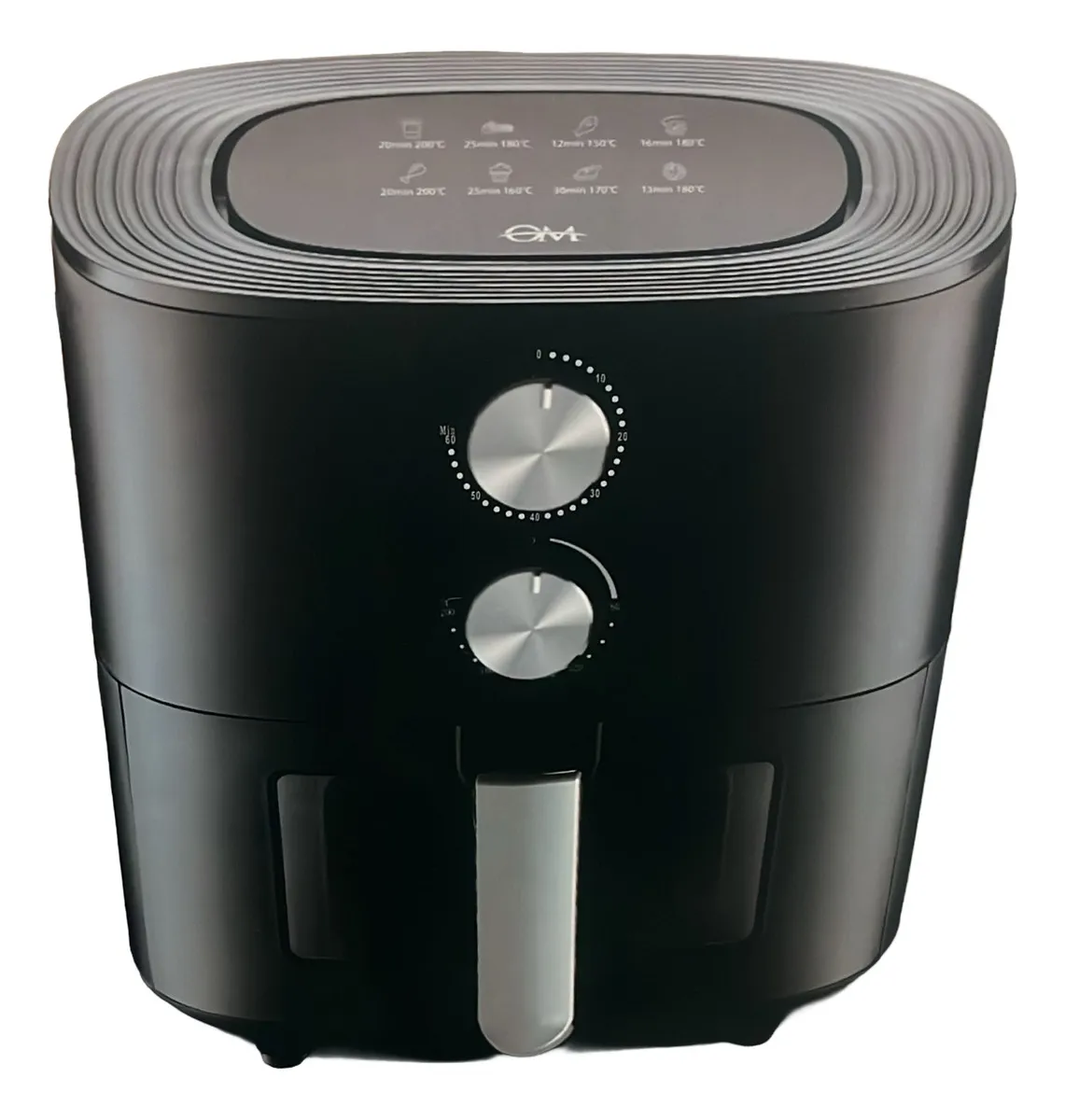 Freidora De Aire Con Visor 1700w 6lts Om Antiadherente