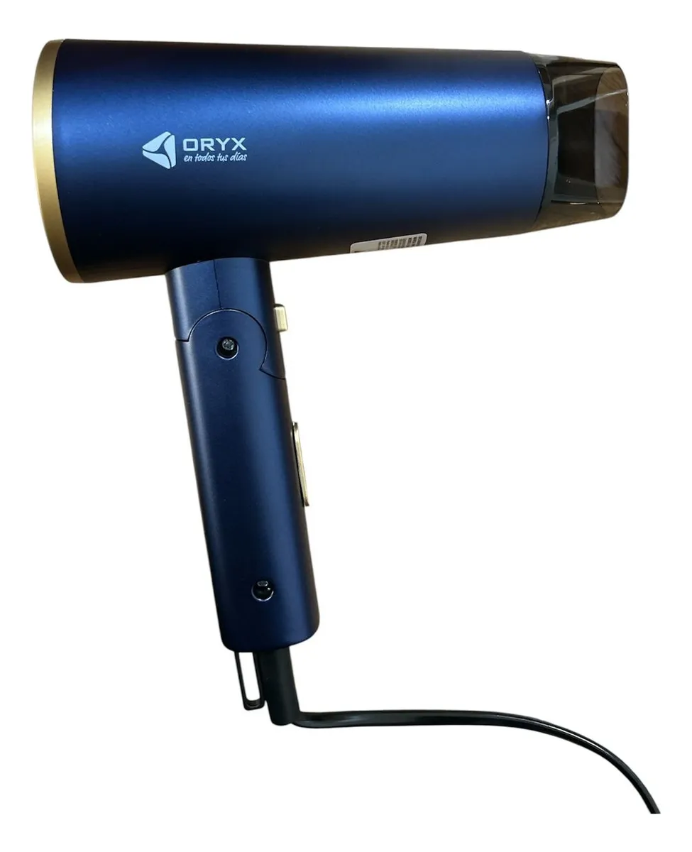 Secador De Pelo Cabello Plegable Portátil 1800w Frío Calor 2 Velocidades
