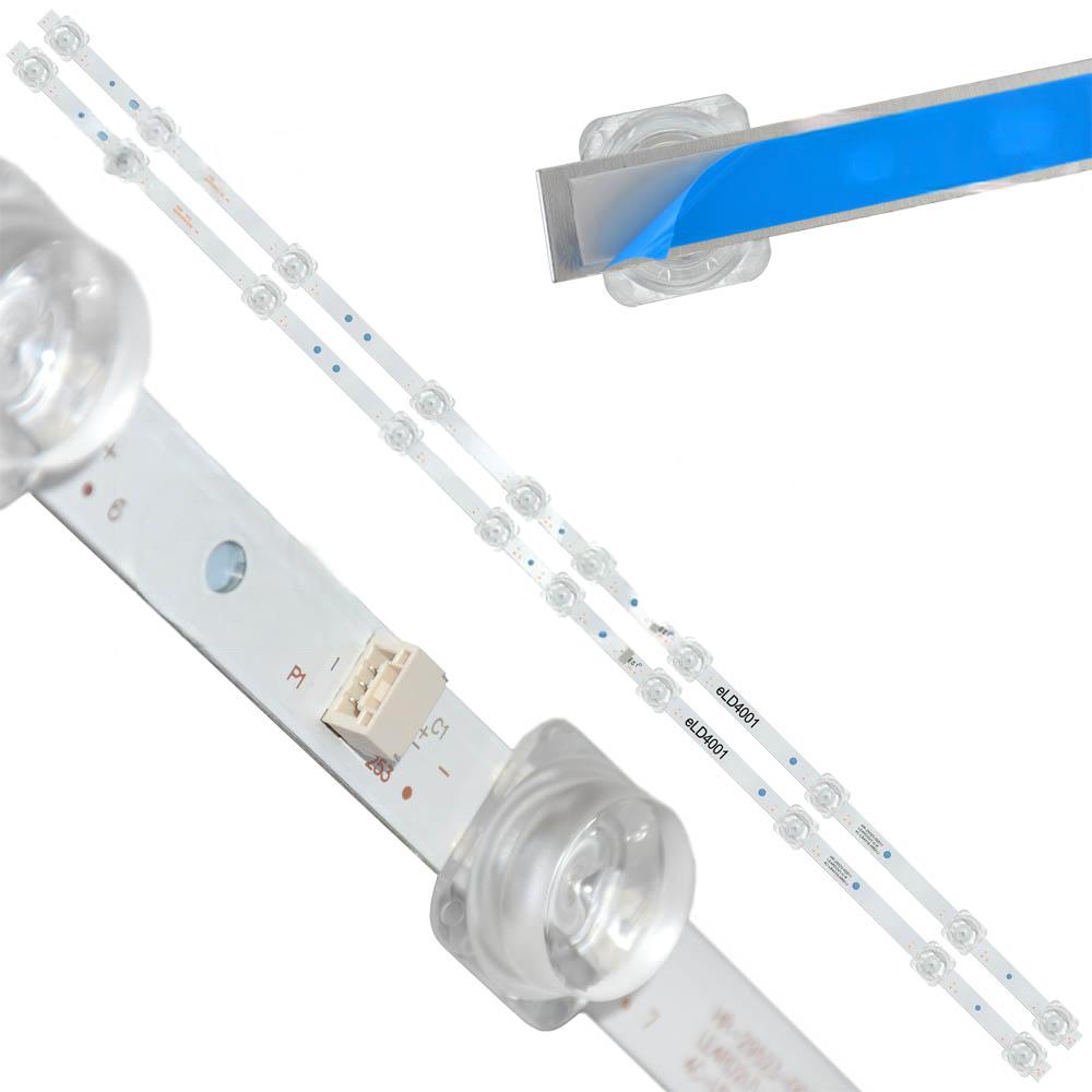 Kit Tiras De 10 Led Cdh-le40smart17 L40s6500 Xc40sm Eld4001