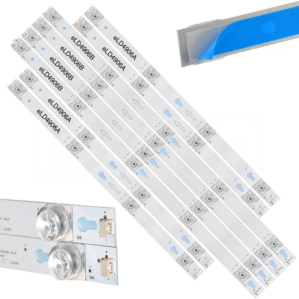 Tiras Led Cdh-le49smart10 Tcl L49s4900 L49nxsmart Eld4906