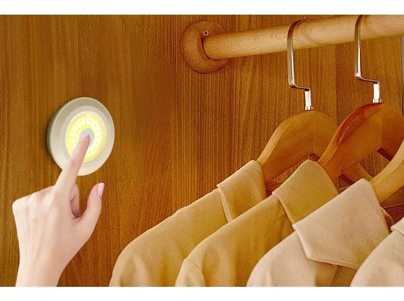 Set 3 Luces Led Inalámbricas Portatil Con Control Remoto