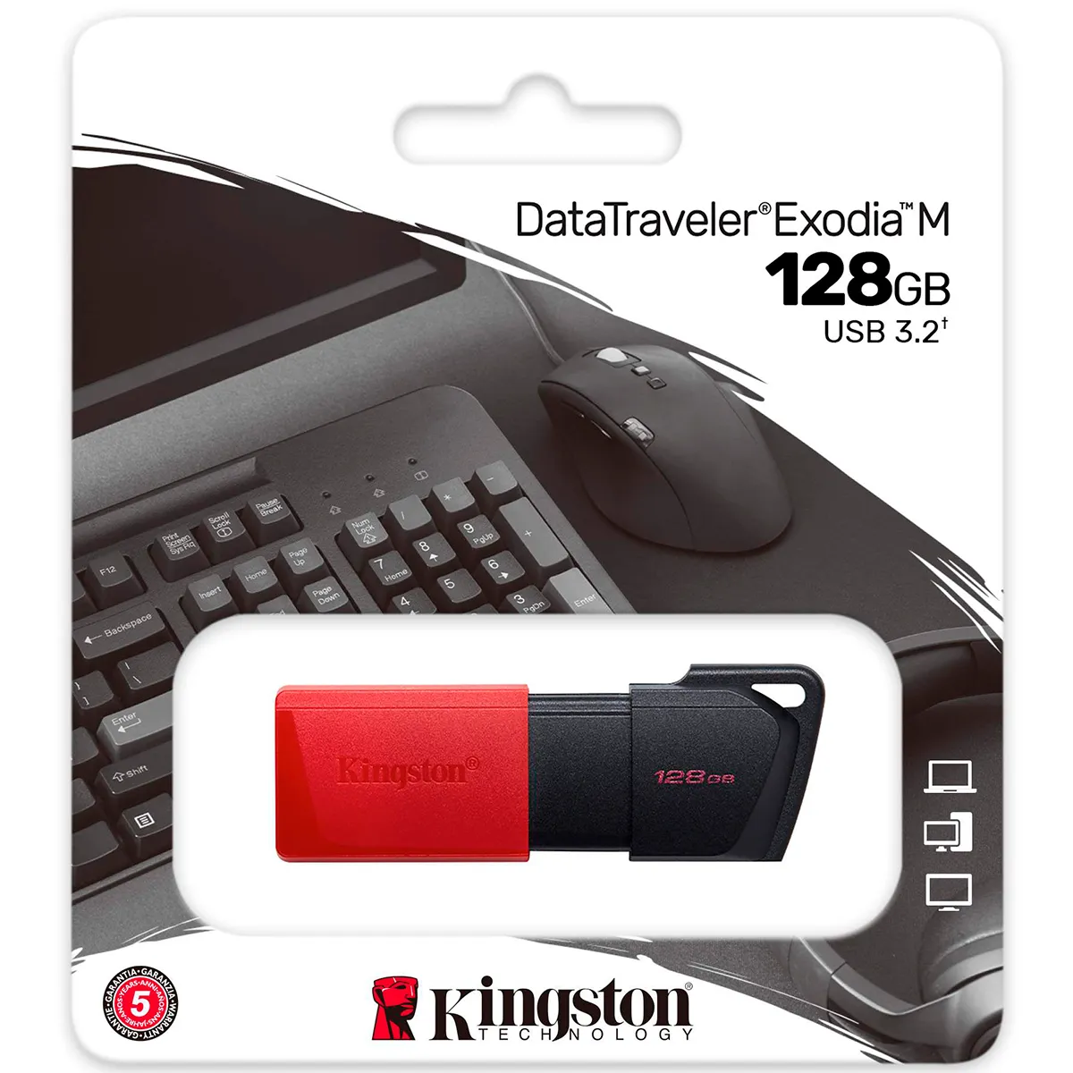 Pendrive Kingston DataTraveler Exodia DT100/128 128GB
