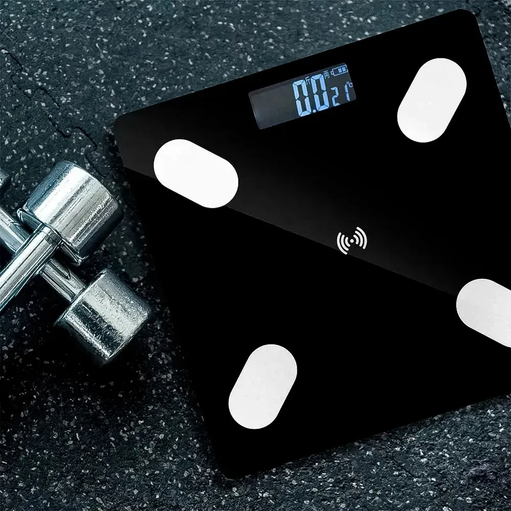 Balanza Digital De Baño Bluetooth Familiar Ultra Slim 180kg