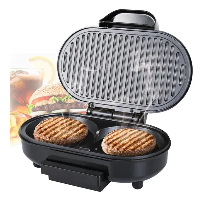Maquina De Hamburguesas Sandwichera Con Molde Oryx 750w