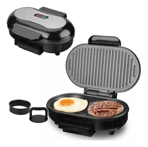 Maquina De Hamburguesas Sandwichera Con Molde Oryx 750w